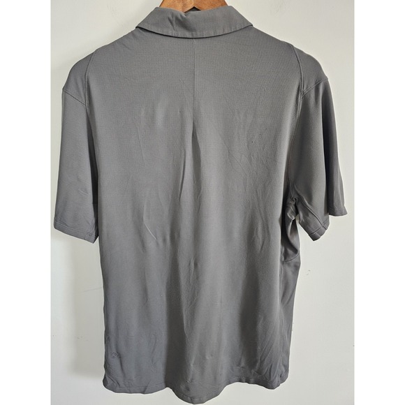 Lululemon Evolution Short Sleeve Polo HBYL Heathered Gray Men's Size Medium - Picture 2 of 6